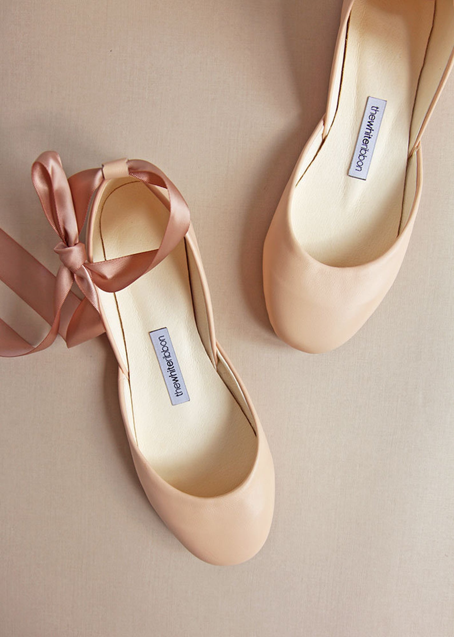 Luna Peach Nude Ballet Flats