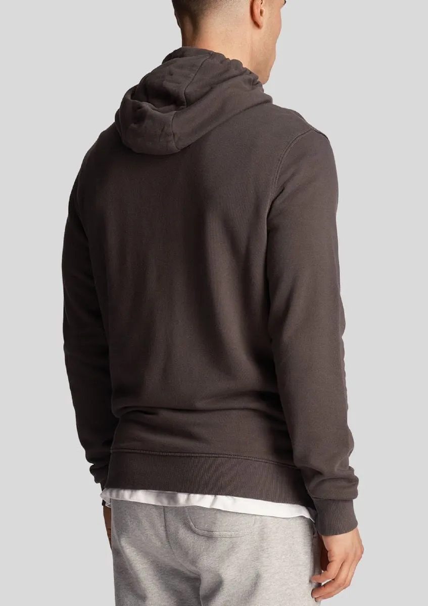 Gunmetal Lyle & Scott Pullover Hooded Sweatshirts