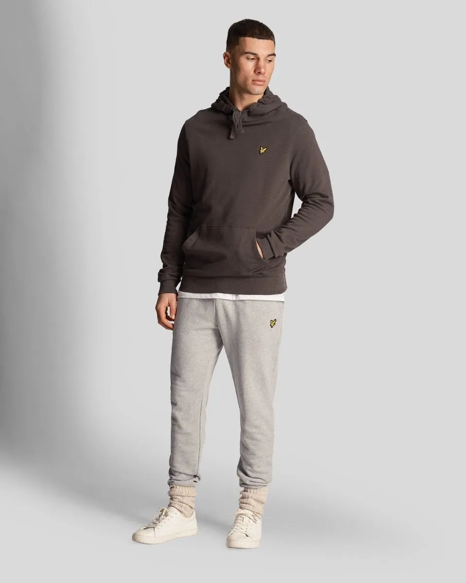 Gunmetal Lyle & Scott Pullover Hooded Sweatshirts