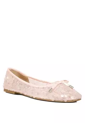 Lysander Sequin Sheer Ballet Flats - Google SEO Result: Sparkly Sheer Ballet Flats - Buy Now!