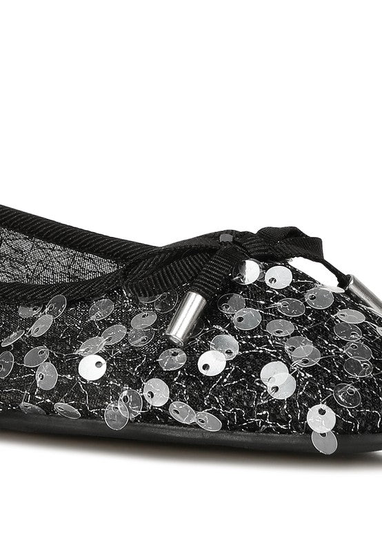 Lysander Sequin Sheer Ballet Flats - Google SEO Result: Sparkly Sheer Ballet Flats - Buy Now!