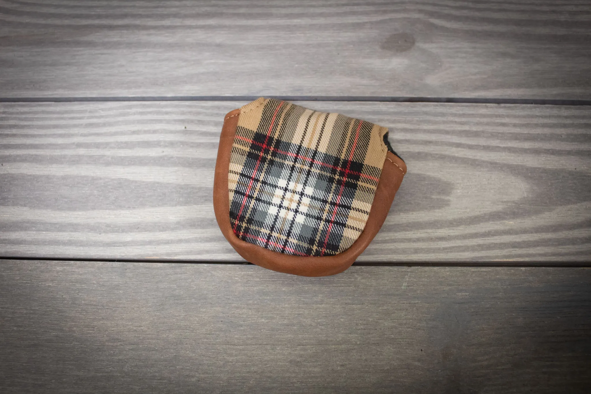 Mallet Putter Cover - Tartan Mallet Putter Cover Tartan