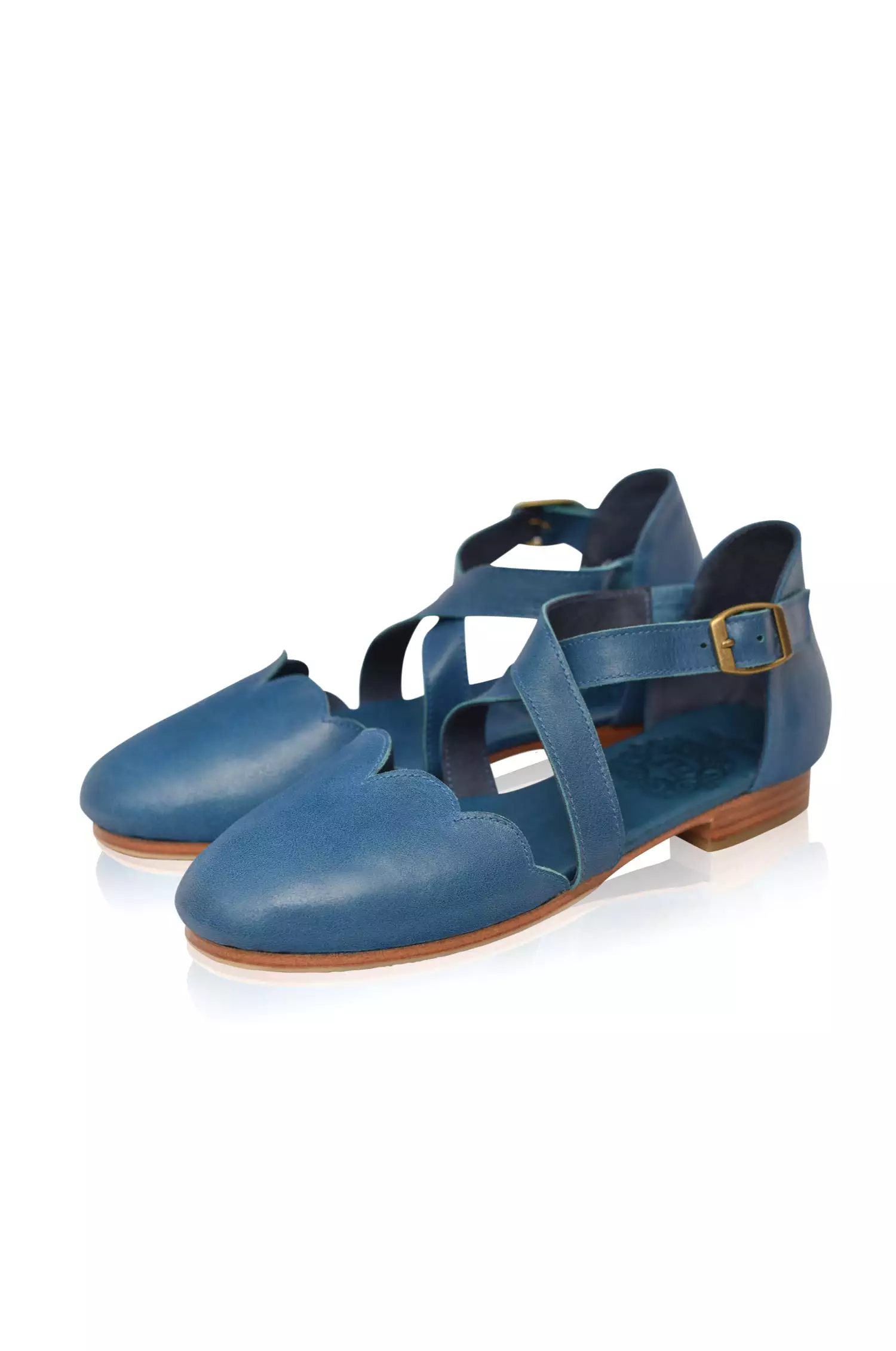 Mangrove Leather Flats - Buy Online at Competitive Prices - Limited Stock Available