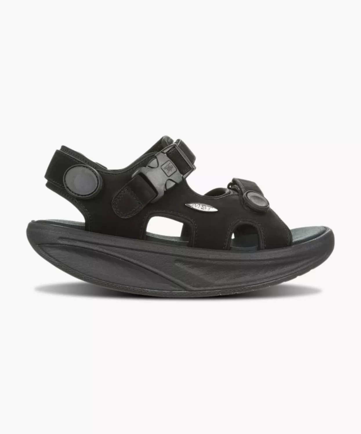 MBT black women's sandals