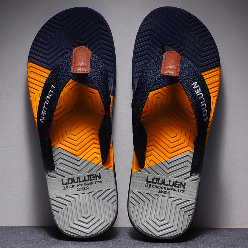 Men's flip-flops available in stock - brand new comfortable home footwear.