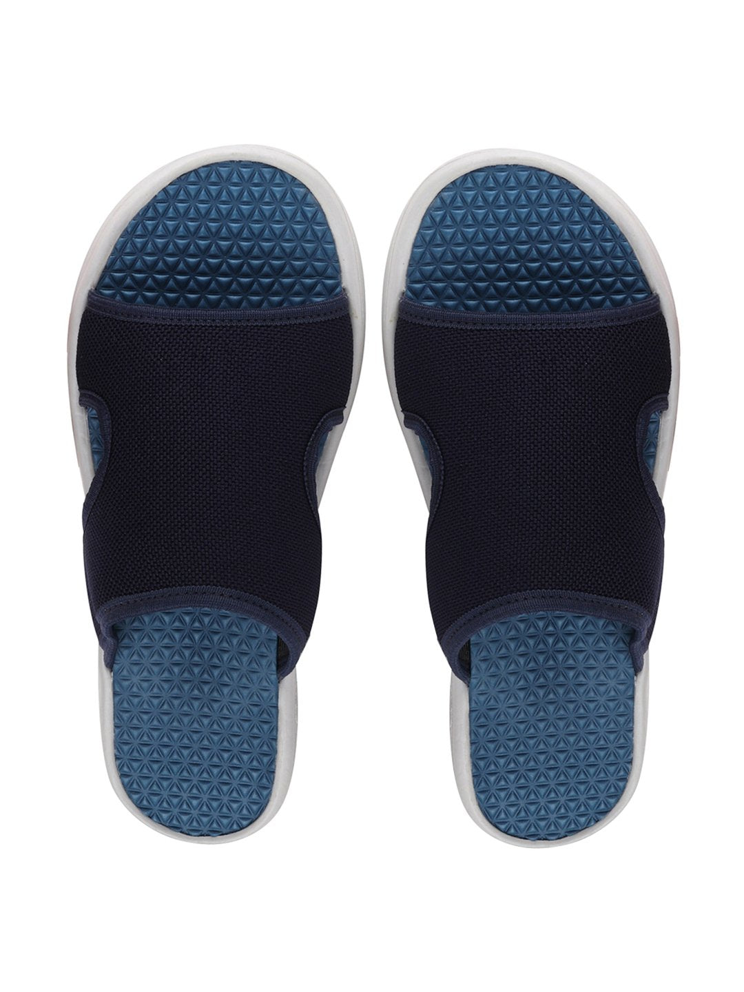 Men's Navy Blue Slip-On Flip-Flops