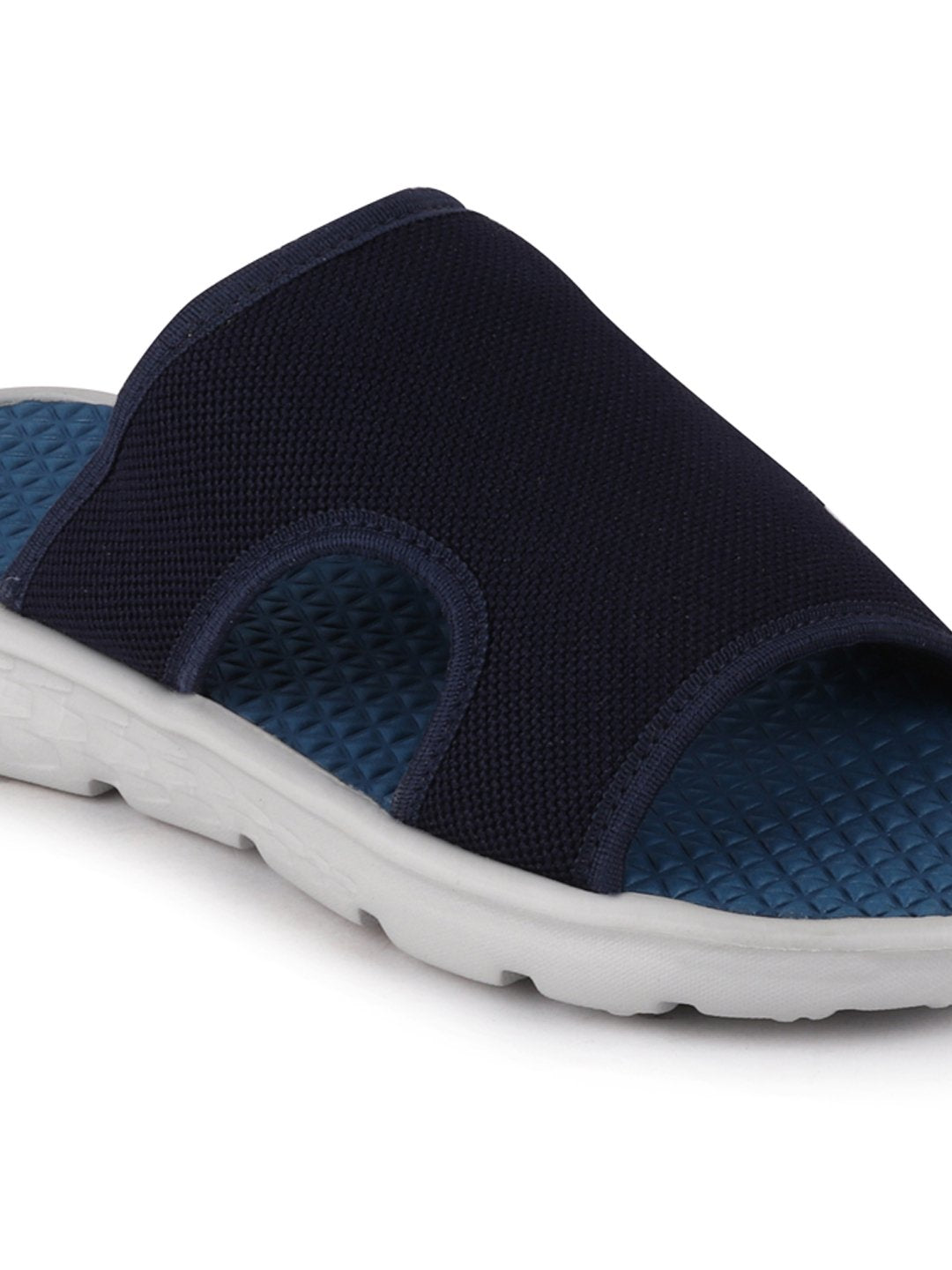 Men's Navy Blue Slip-On Flip-Flops