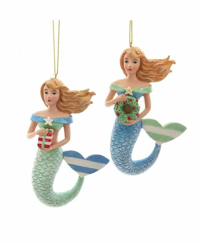 Mermaid Ornament Set - Playful and Enchanting