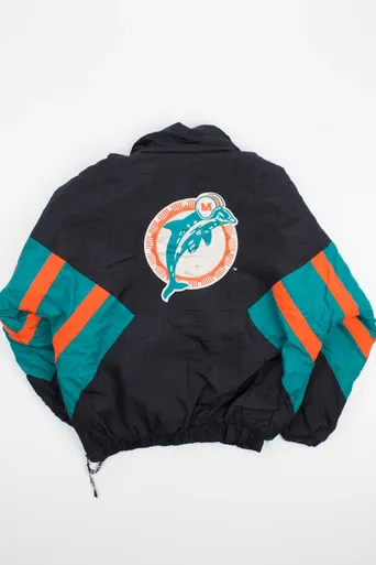 Miami Dolphins Starter Pullover - Heavy Duty