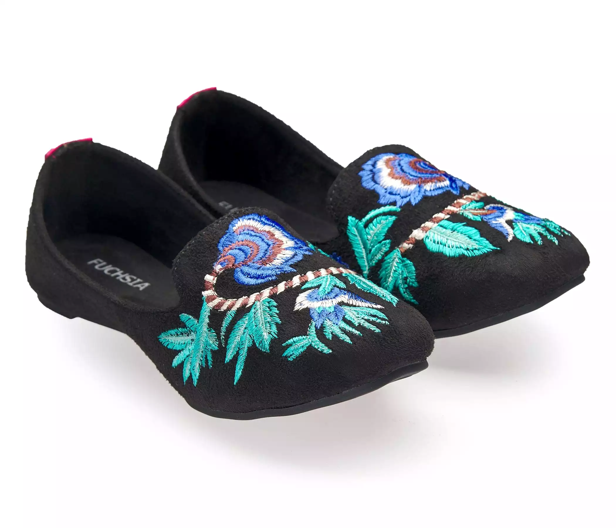 Midnight Blossom Shoes