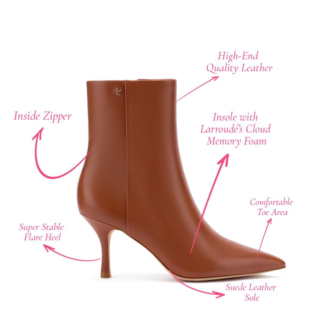 Mini Kate Boot - Caramel Leather