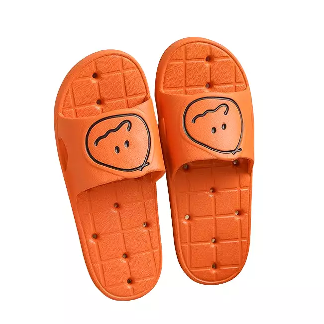 MonagustA Bathroom Slippers Shoes - Soft, Nonslip, Water Hole, Couple Sandals - Perfect Gifts - EVA Cushions - Comfortable, Ligh