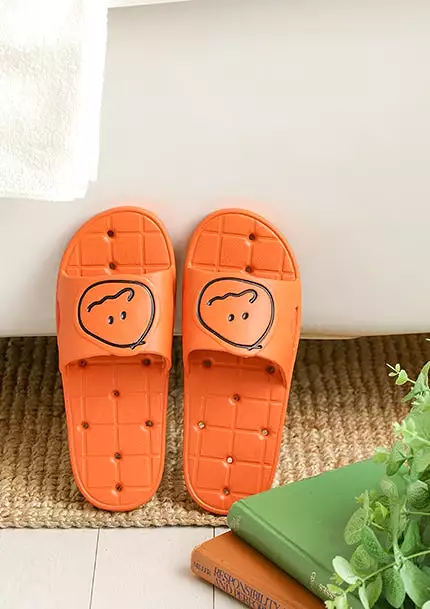 MonagustA Bathroom Slippers Shoes - Soft, Nonslip, Water Hole, Couple Sandals - Perfect Gifts - EVA Cushions - Comfortable, Ligh