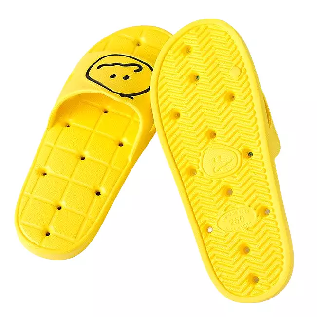 MonagustA Bathroom Slippers Shoes - Soft, Nonslip, Water Hole, Couple Sandals - Perfect Gifts - EVA Cushions - Comfortable, Ligh