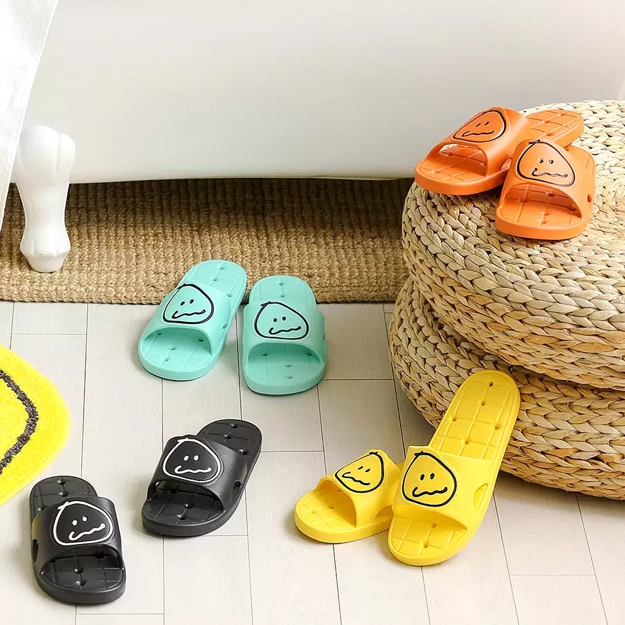 MonagustA Bathroom Slippers Shoes - Soft, Nonslip, Water Hole, Couple Sandals - Perfect Gifts - EVA Cushions - Comfortable, Ligh