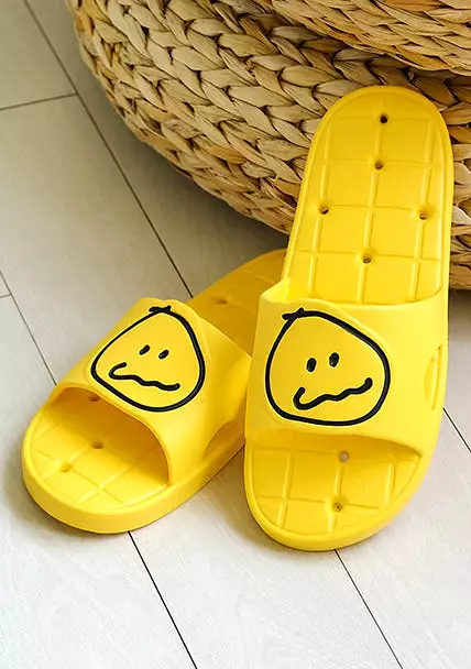 MonagustA Bathroom Slippers Shoes - Soft, Nonslip, Water Hole, Couple Sandals - Perfect Gifts - EVA Cushions - Comfortable, Ligh