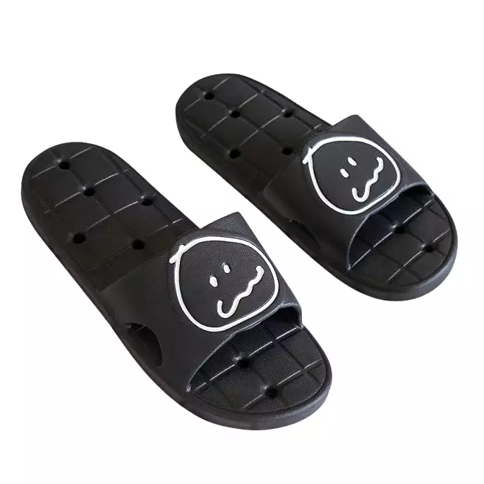 MonagustA Bathroom Slippers Shoes - Soft, Nonslip, Water Hole, Couple Sandals - Perfect Gifts - EVA Cushions - Comfortable, Ligh