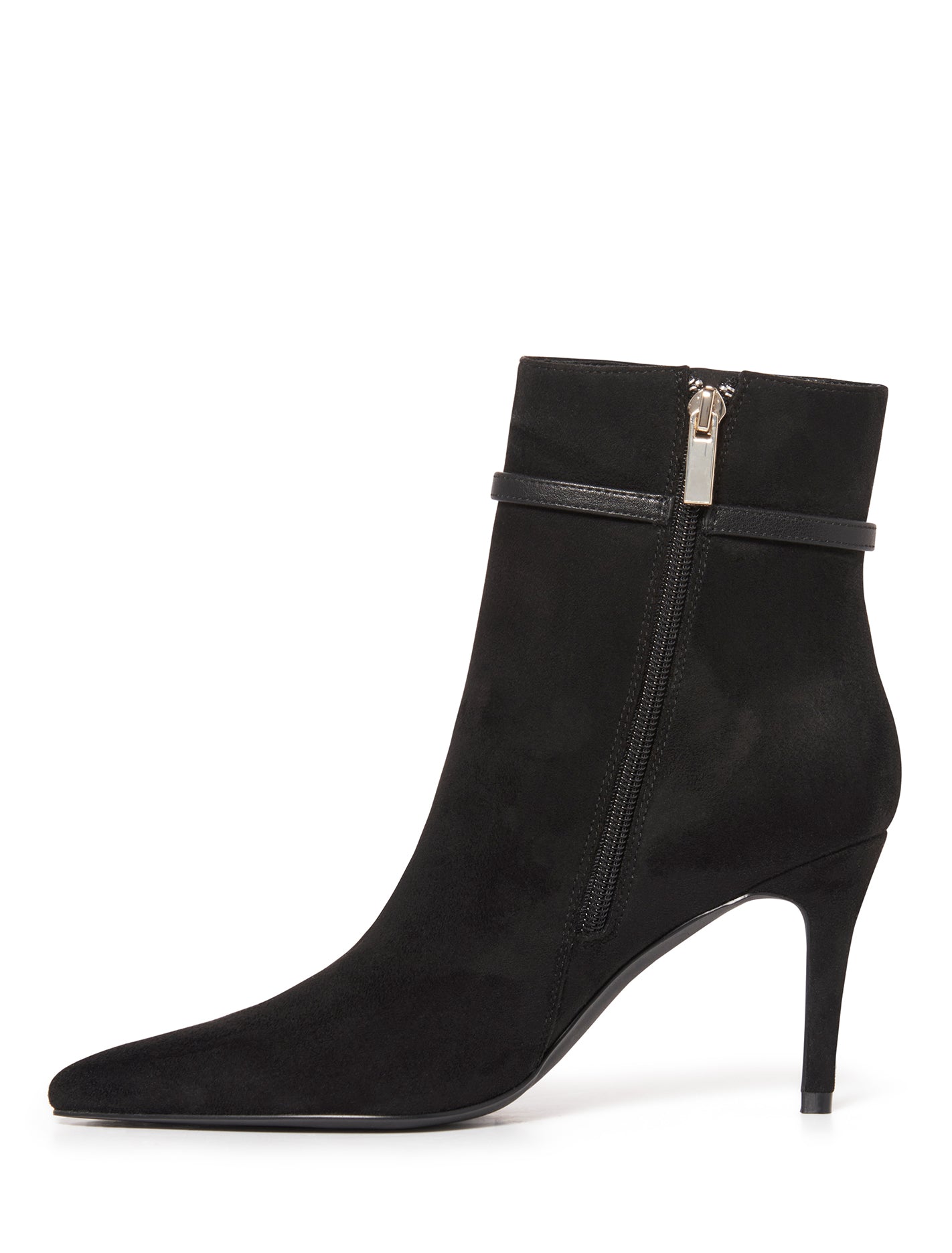 Nancy boot, stiletto trim, trim boot