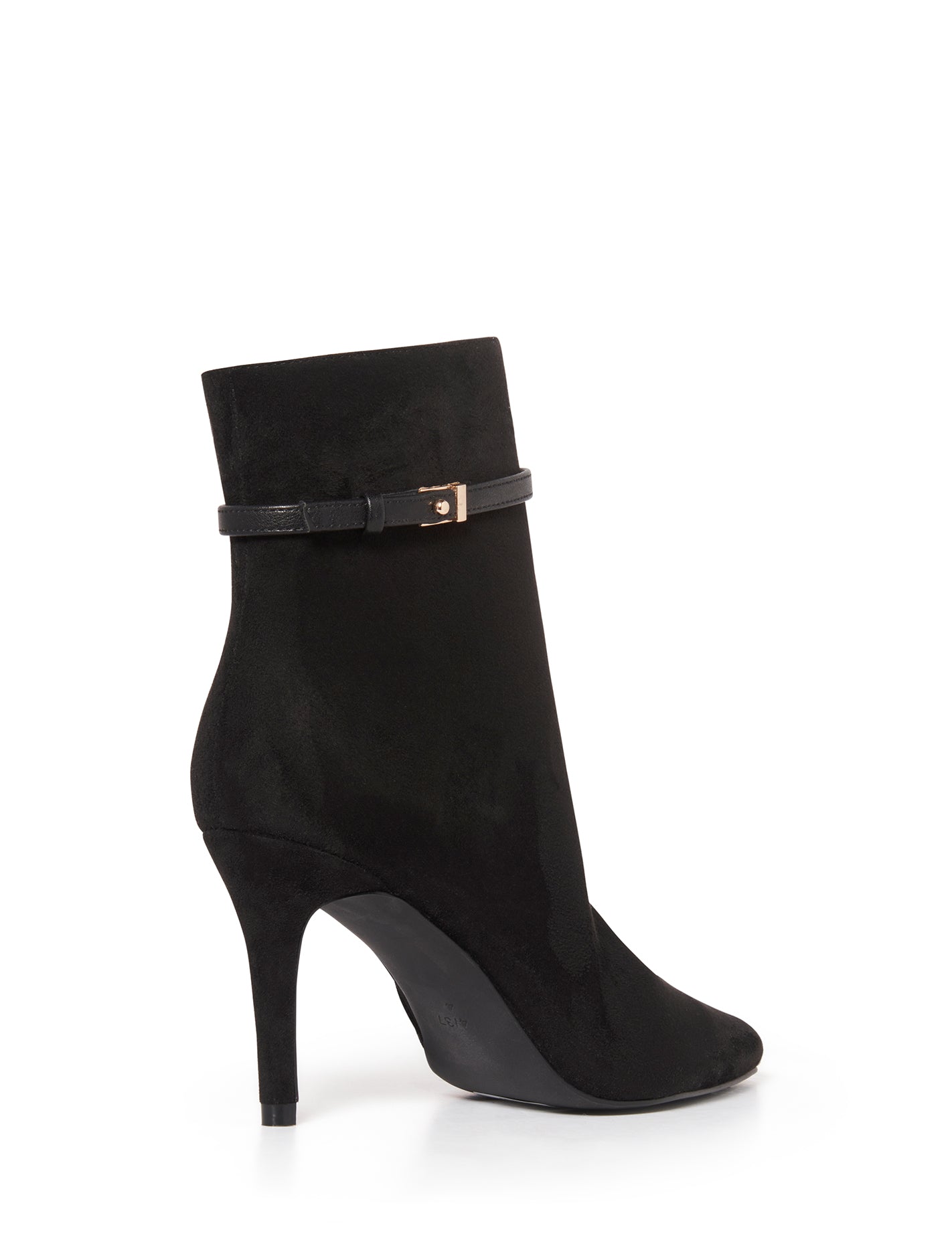 Nancy boot, stiletto trim, trim boot