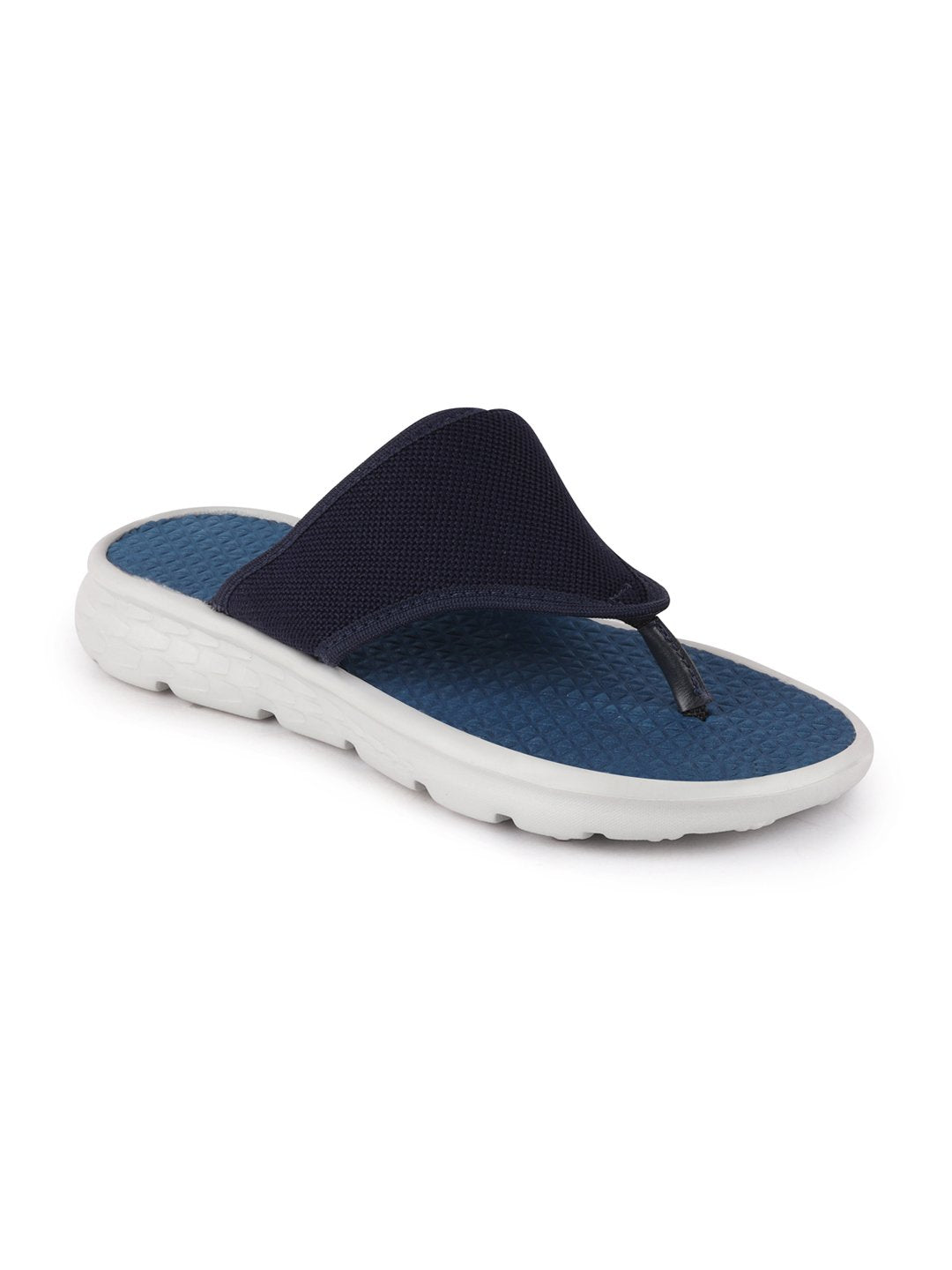 Navy Blue Men's Casual Flip-Flops Slip-On - Only Result