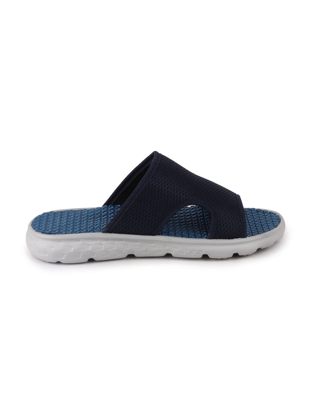 Navy Blue Men's Casual Slider Flip-Flops