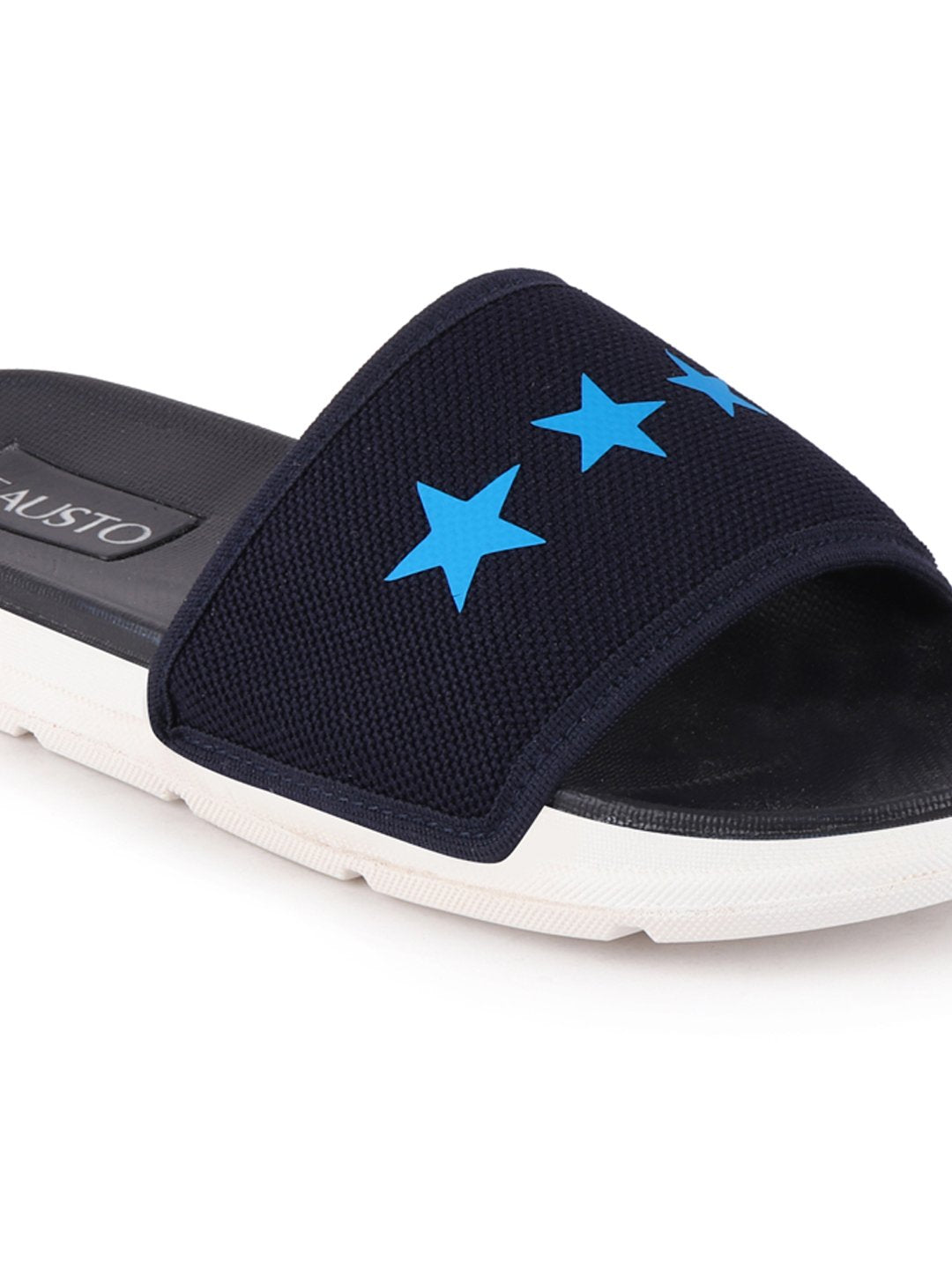 Navy Blue Men's Casual Slip-On Flip-Flops