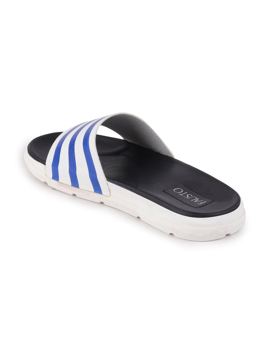 Navy Blue Men's Casual Slip-On Flip-Flops