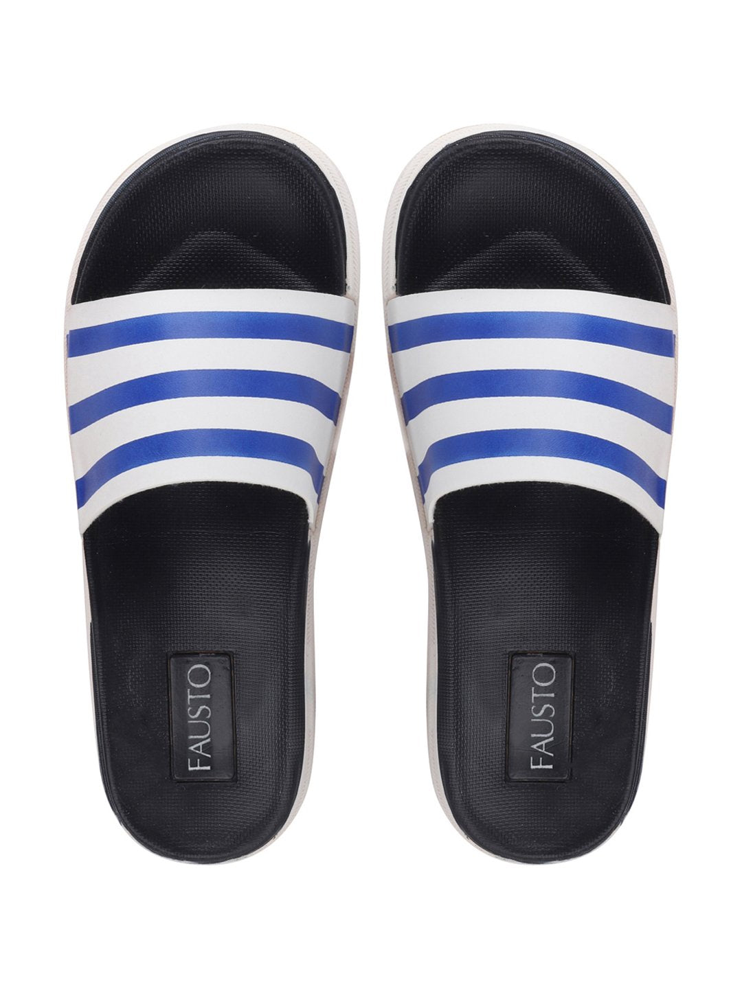 Navy Blue Men's Casual Slip-On Flip-Flops