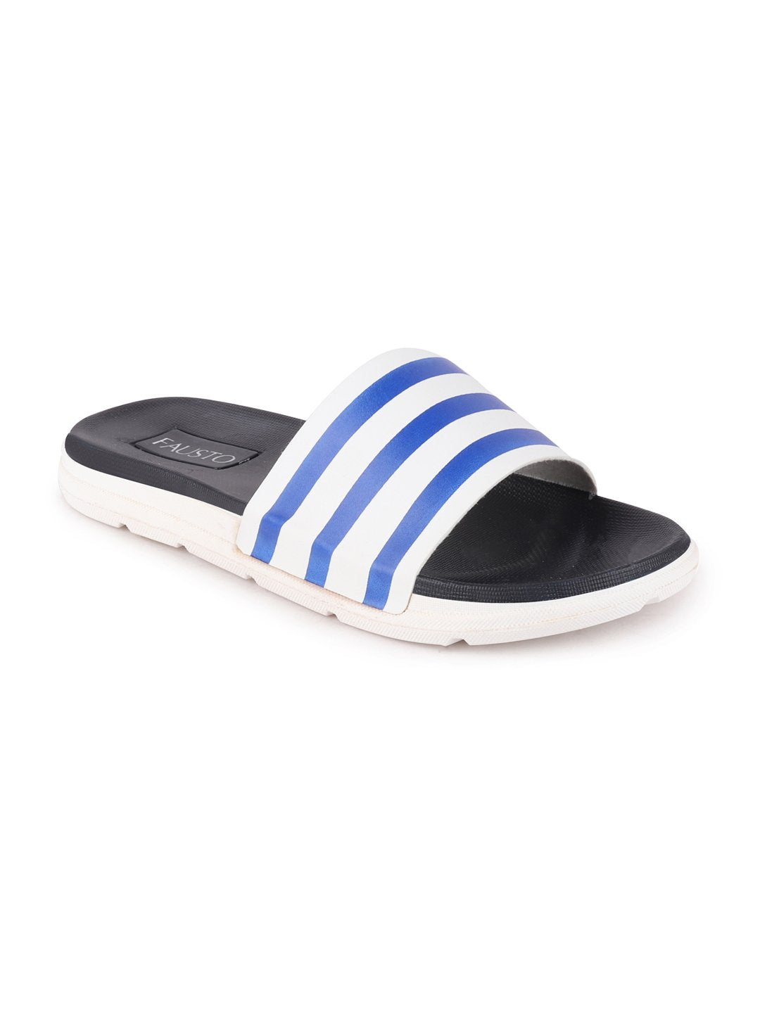 Navy Blue Men's Casual Slip-On Flip-Flops