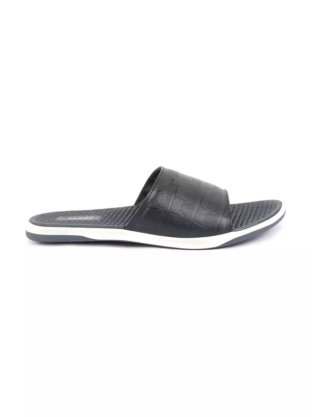 Navy Blue Men's Ultra Light Slip-On Flip-Flops