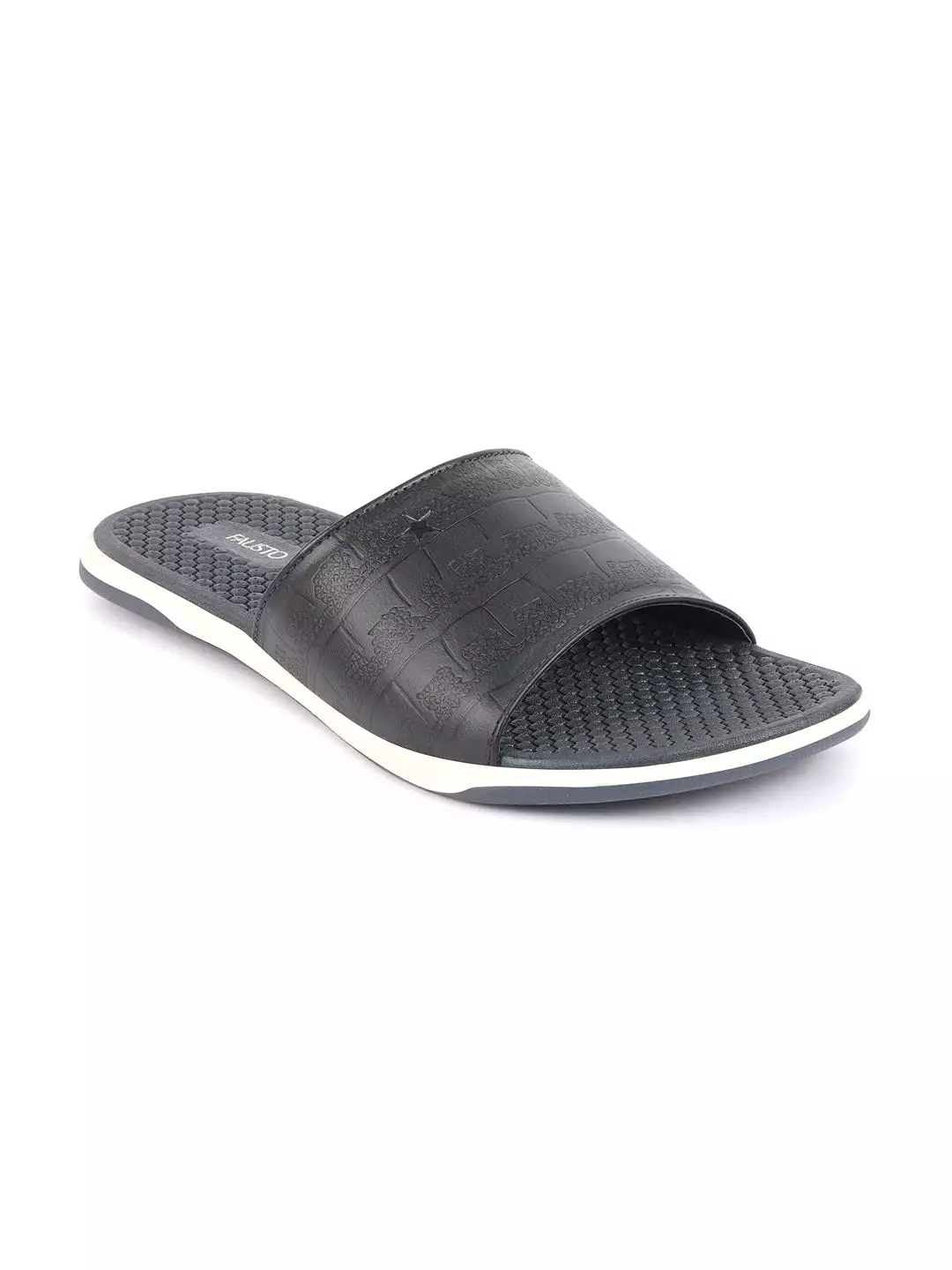 Navy Blue Men's Ultra Light Slip-On Flip-Flops