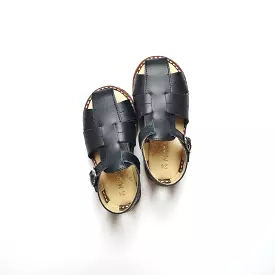 Navy leather sandals - buy now