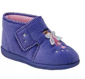 New lilac fairy children's bedroom slippers