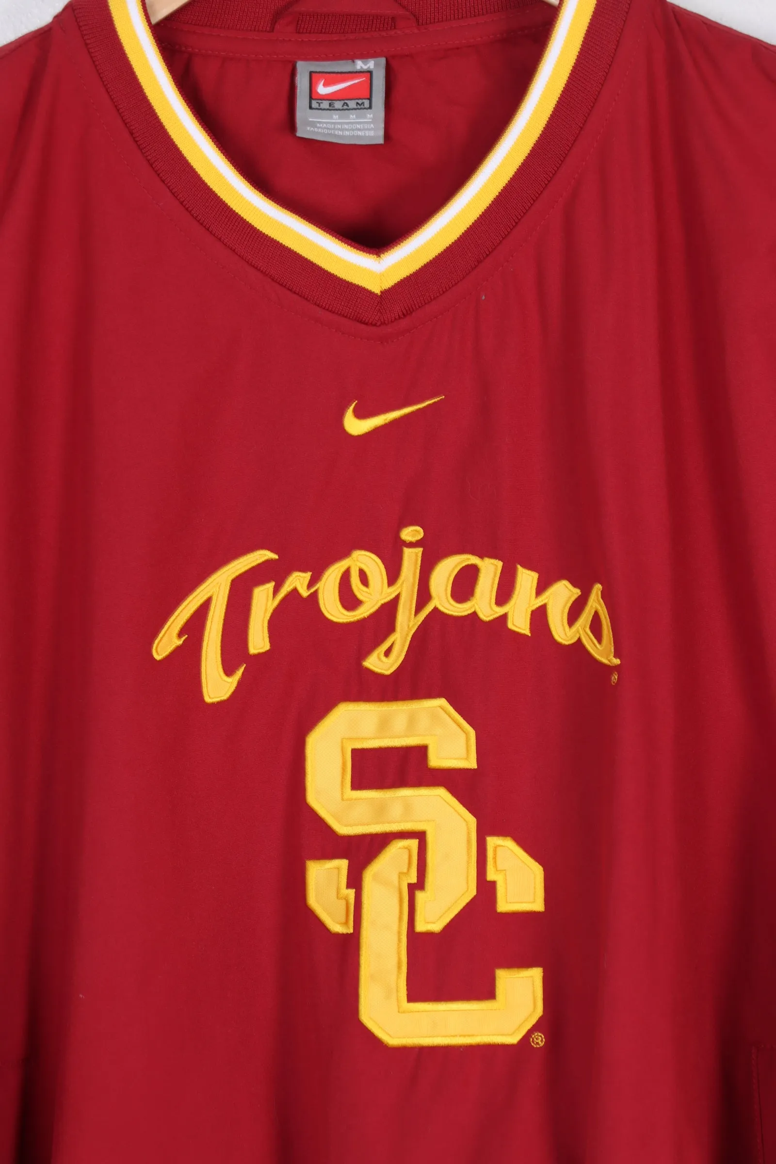 NIKE Trojan USC College V-Neck Pullover (XXL)