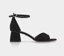 Office Women's Block Heel Sandals Black