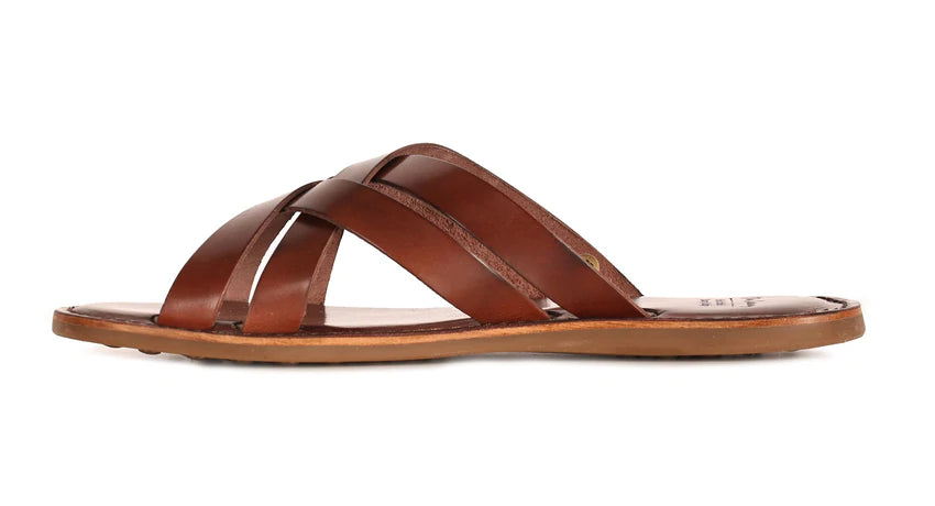 Oliver Sweeney Breguzzo Brown Leather Sandals