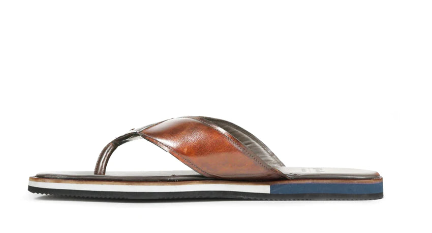 Oliver Sweeney Saltash Tan Leather Sandals.