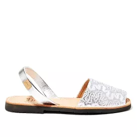 Open Toe Leather Menorcan Sandal for Women - Iker 1097 Fiesta