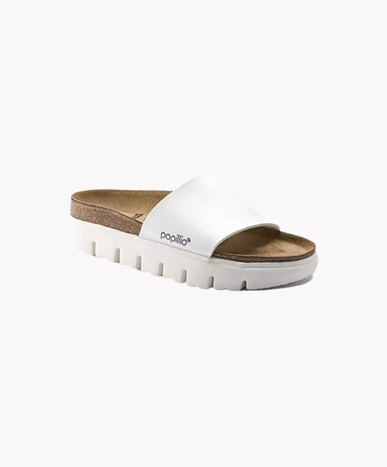 Papillio Chunky White Birko-Flor Sandals
