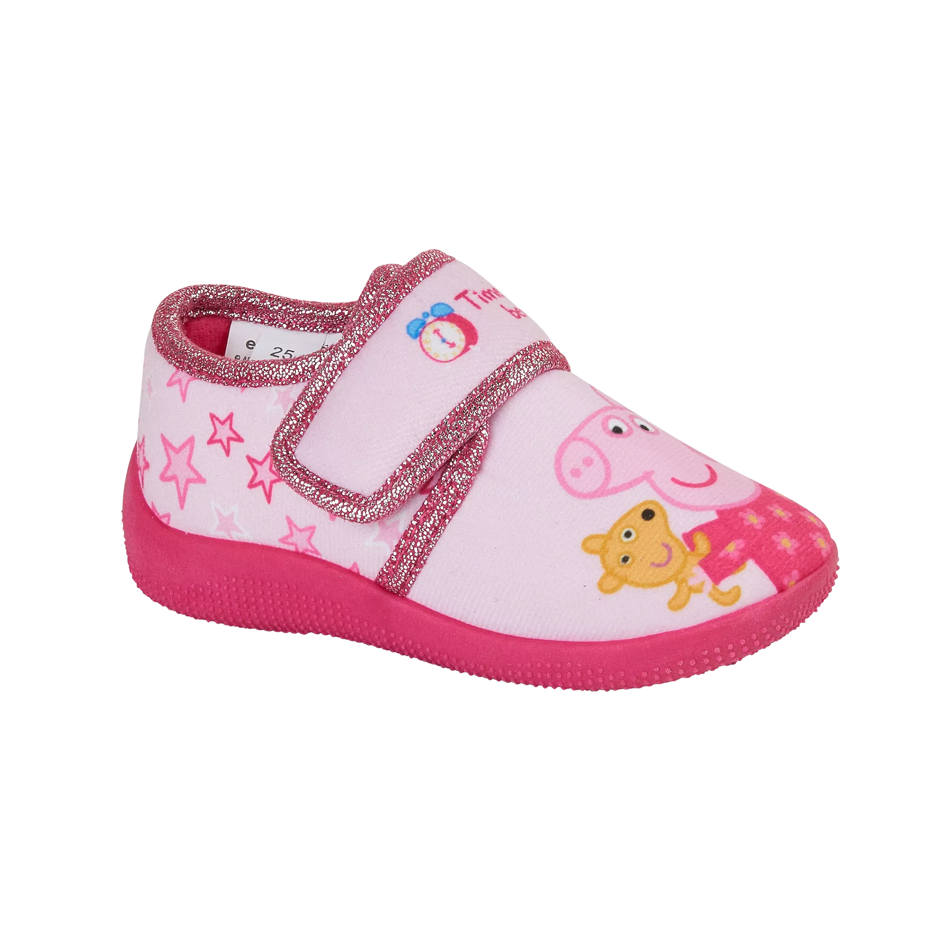 Peppa Pig George Bedroom Slippers for Kids, Pink/Blue, Girls/Boys, Childs/Childrens, Size 7-12.