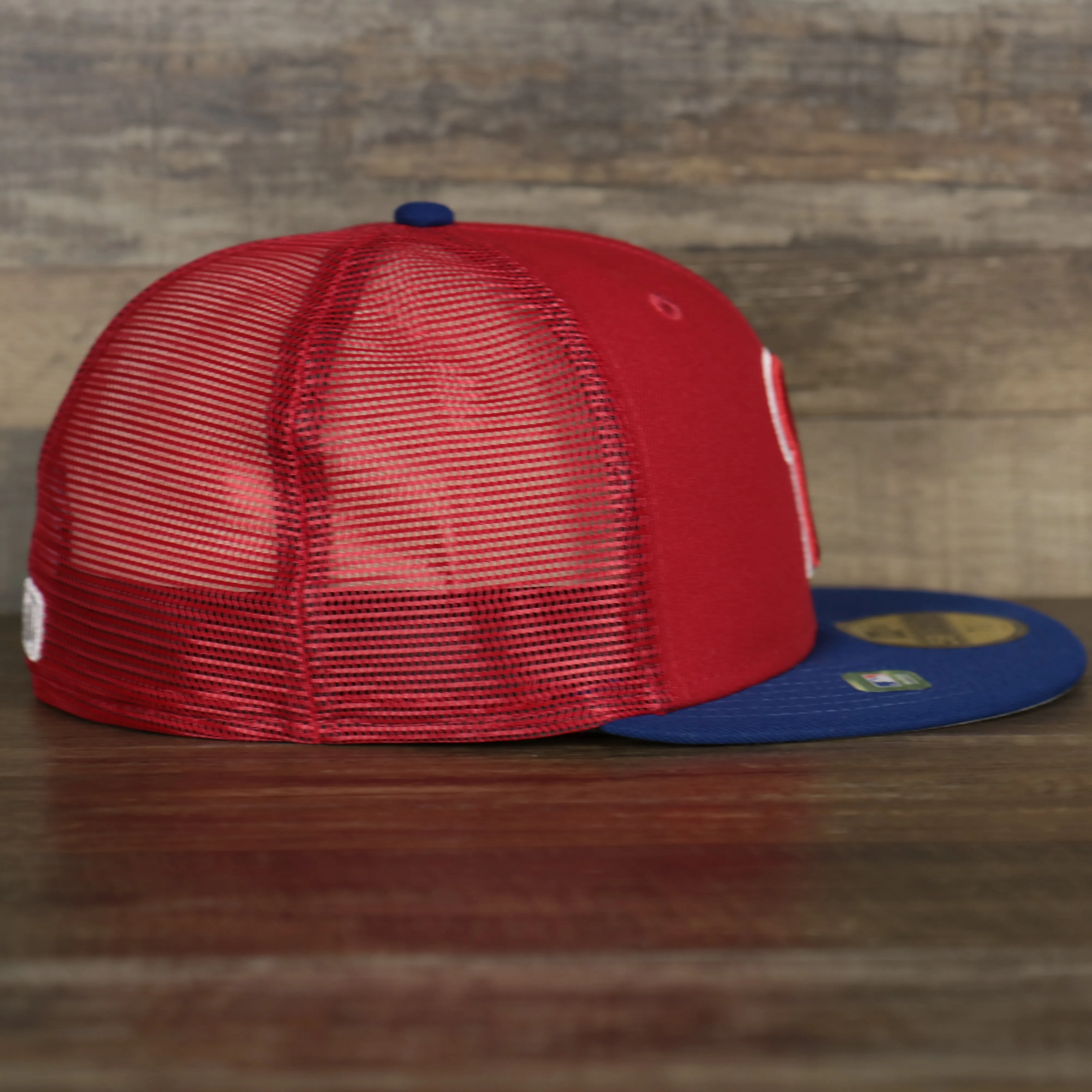 Philadelphia Phillies 2022 BP 59Fifty Trucker Hat - Red