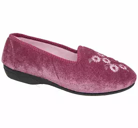 Pink Ladies Bedroom Slippers LS309M Zedzzz