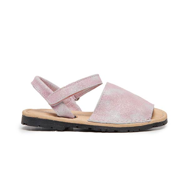 Pink Tie-dye Leather Sandals