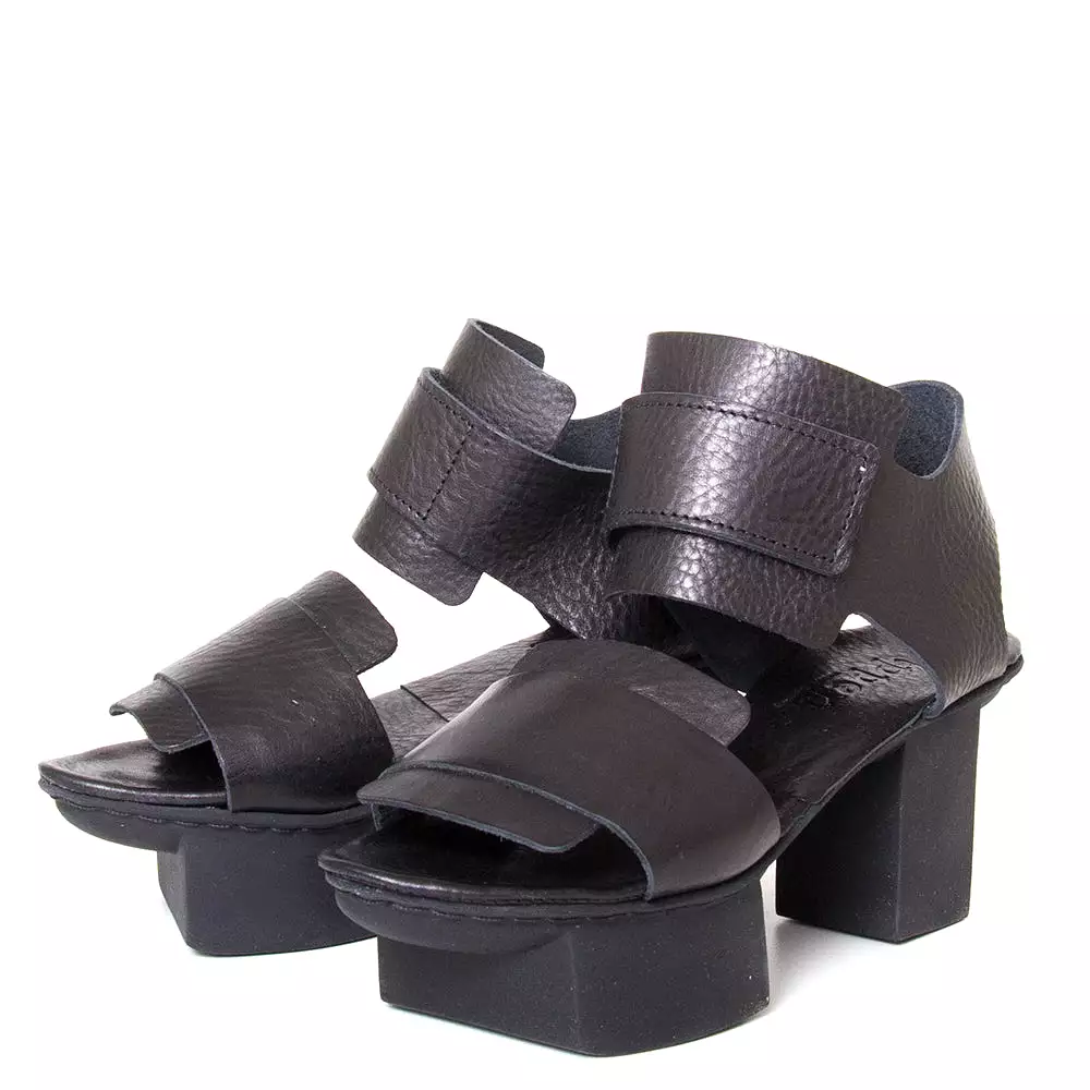 Platform Leather Sandal for Women by Visor