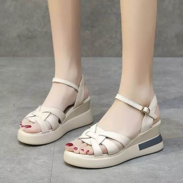 Platform Wedge Sandals - BL31