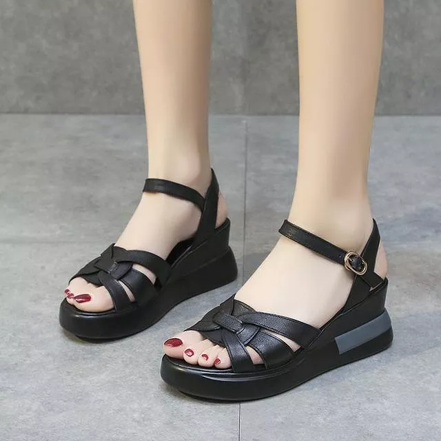 Platform Wedge Sandals - BL31