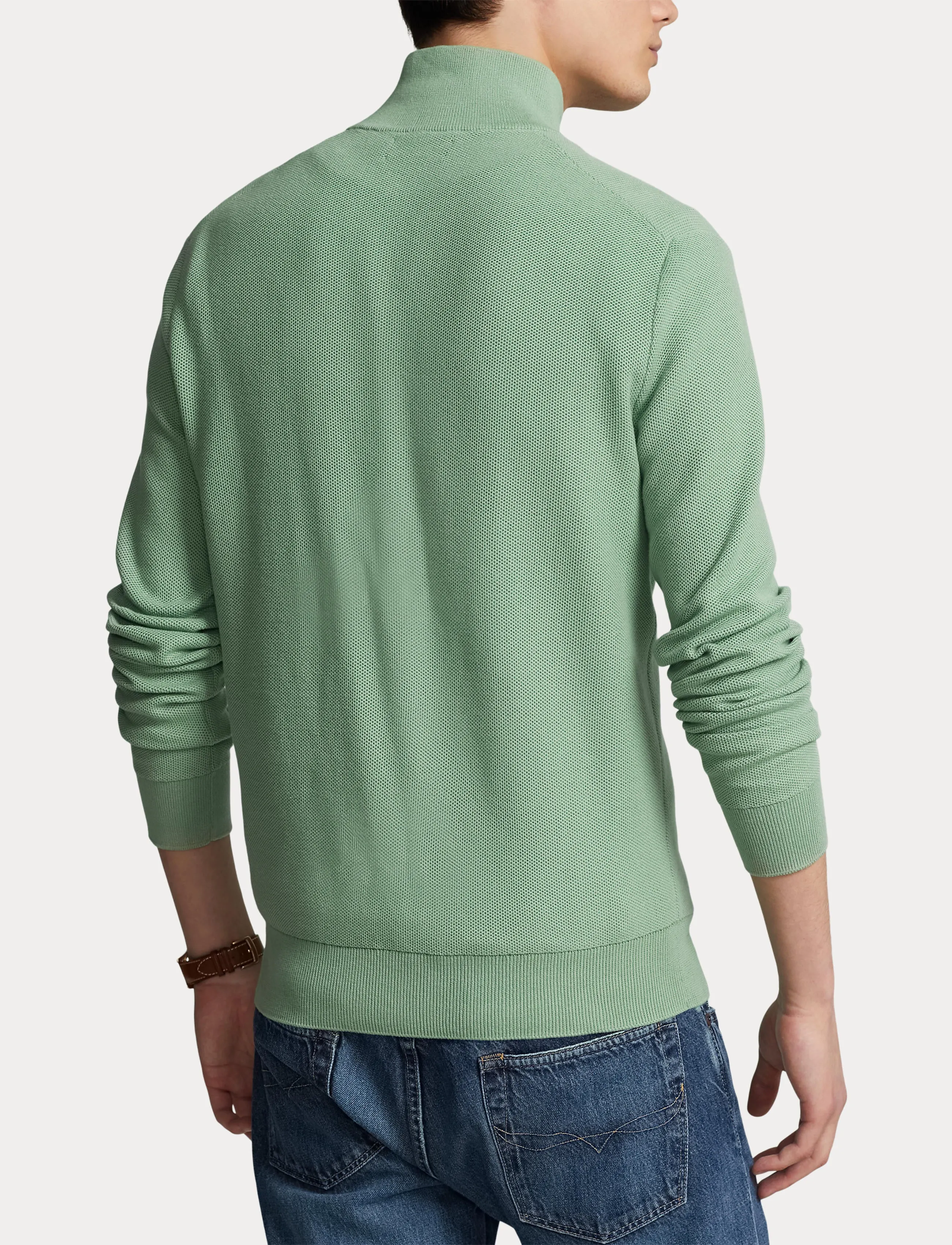 Polo Ralph Lauren Long Sleeve Pullover in Pistachio