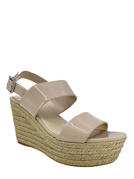 Prada Patent Leather Espadrille Wedge Sandals | Size 8.5 | Buy Now!