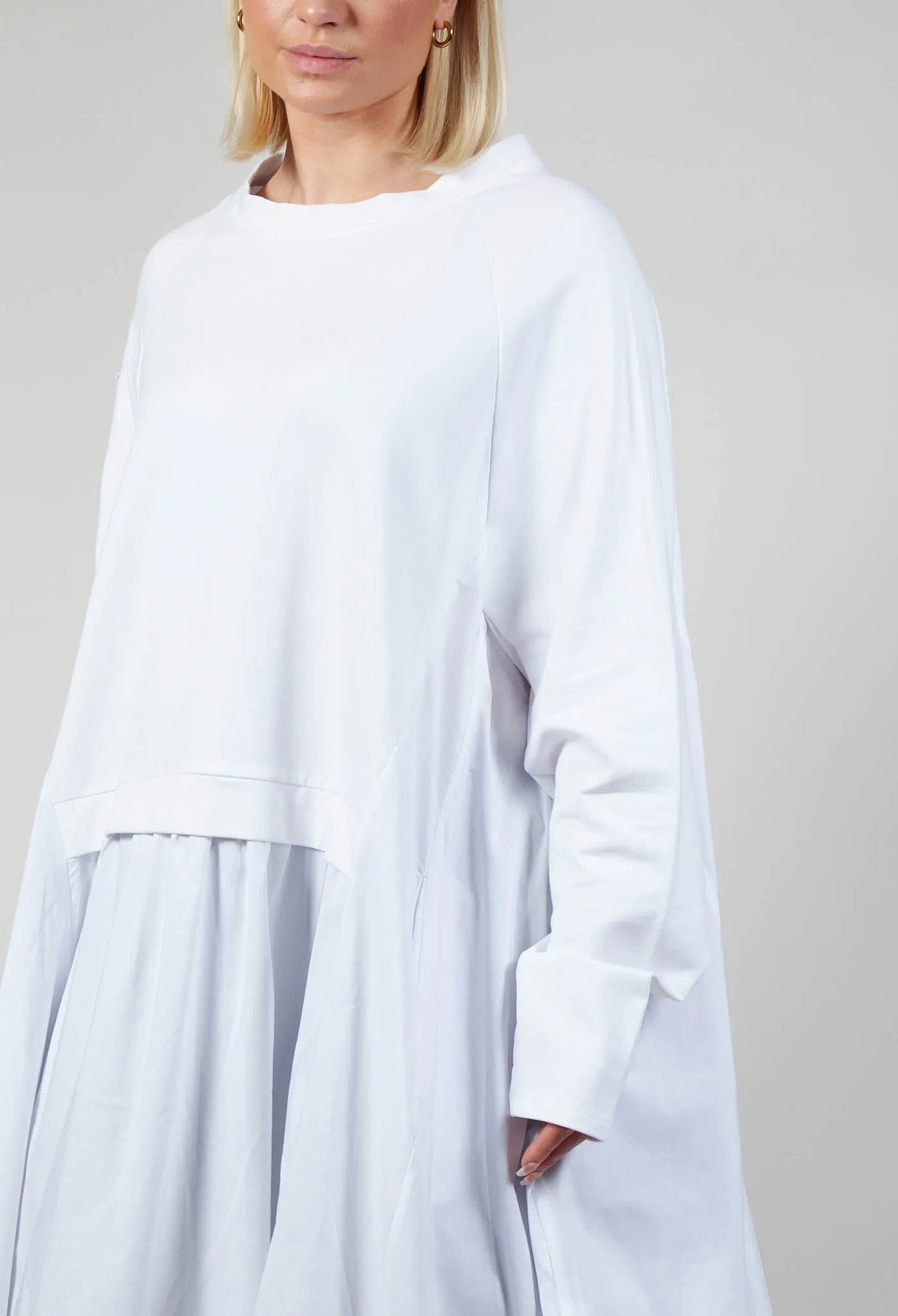 White Pullover Jersey Tunic - Shop Now