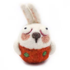 Rabbit Woolie Christmas Decoration